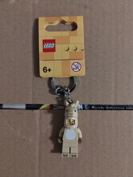 Breloczek LEGO 854081 dziewczynka w kostiumie lamy