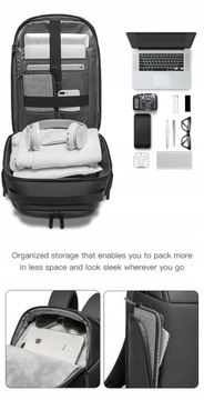 Рюкзак Bange для ноутбука 15,6 BG-7277 с USB, черный