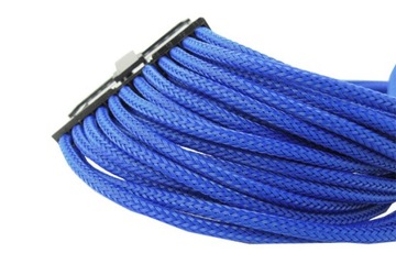 Kabel do zasilacza przedłużacz w oplocie Gelid ATX 24pin 30cm Przewód