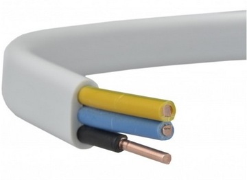 Przewód kabel YDYp 3x2,5 POLSKI PROD. 100mb. 2877