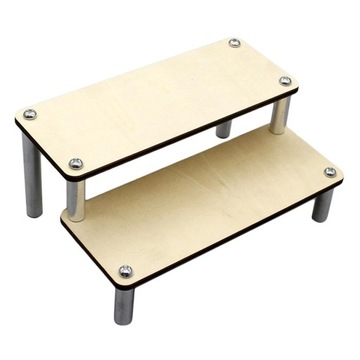 Wooden display stand. Stand for steps