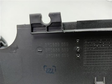 SEAT LEON III 5F КРЫШКА РУЛЕВОГО КОЛЕСА 5F0858560B