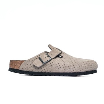 Klapki Birkenstock Boston LEVE Dotted Stone Coin 1027040 42