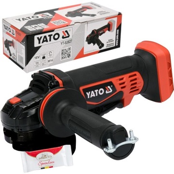 YATO SZLIFIERKA KĄTOWA 18V 125MM BEZ AKU YT-82827