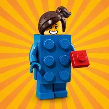 Lego Minifigures 71021 Seria 18 Dziewczyna klocek nr 3- nieotwarta saszetka