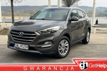 Hyundai Tucson III SUV 1.6 GDI 132KM 2017 Hyundai Tucson 1.6-132KM Zadbana Benzyna Maly przebieg Orginalny lakie