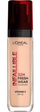 LOREAL INFALLIBLE PODKŁAD 140 DO TWARZY 30ML DŁUGOTRWAŁE KRYCIE