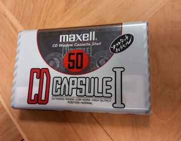 MAXELL CD CAPSULE I 50 kaseta magnetofonowa