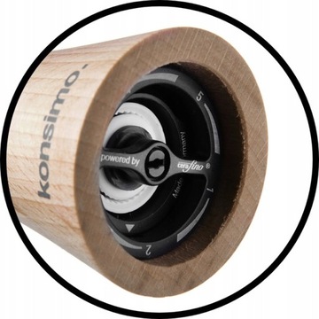 MŁYNEK RĘCZNY do pieprzu soli BUK CERAMIKA KONSIMO