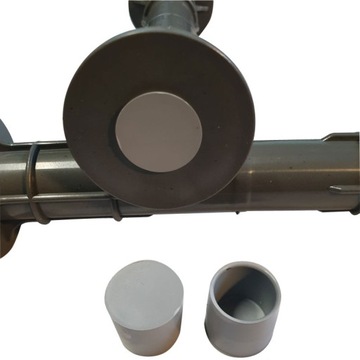 Распорная трубка, стяжка для труб опалубки 24 см -100 шт + заглушки 200 шт.