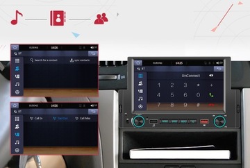 АВТОМОБИЛЬНЫЙ РАДИО 1 DIN USB СЕНСОРНЫЙ CARPLAY