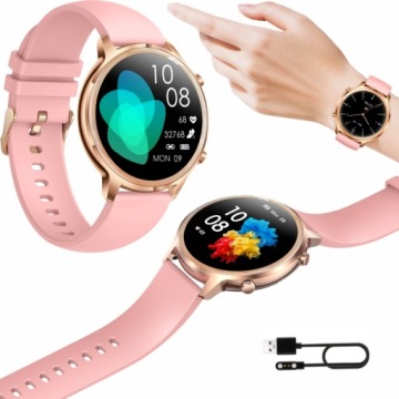 Женские умные часы Manta KELLY Watch Pink Pressure Talk Steps PL