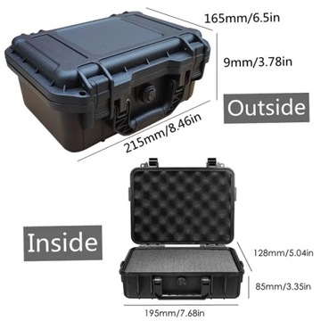 Toolbox Waterproof Shockproof Tool Case Sealed Tool Box Safety Resistant