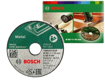 BOSCH TARCZA KORUNDOWA EASYCUT&GRIND 50mm/1,0mm