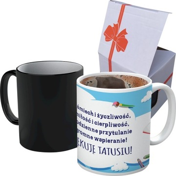 MAGICZNY KUBEK PREZENT NA DZIEŃ OJCA DLA TATY T110