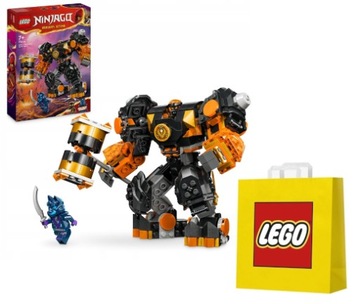 LEGO Ninjago Robot żywiołu ziemi Cole'a 71806 + torebka prezentowa