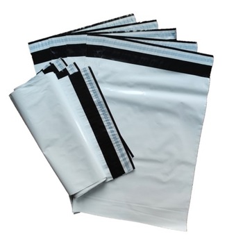 Foliopaki / Worki kurierskie FB02 / C4 240x325 + 50 mm/ (100 szt.) MOCNE