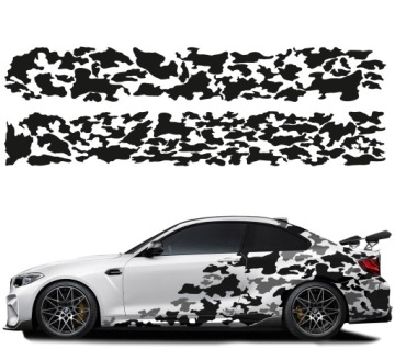 Samolepka Grafika Na Auto Maskáčový Camo Kamufláž 44x600 cm Barvy