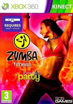 игра на движение для Kinect XBOX 360 ZUMBA FITNESS JOIN THE PARTY упражнения ДОМА