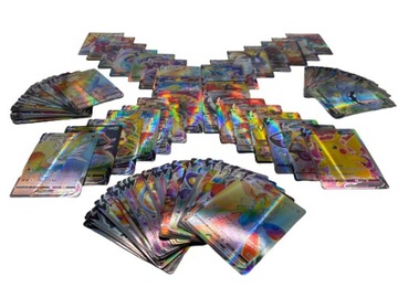 Oryginalna karta pokemon+V-MAX MONSTER 100s gratis