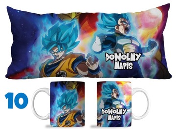 НАБОР КРУЖКА + ПОДУШКА DRAGON BALL + ИМЯ N10