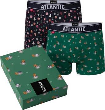 2X BOKSERKI MĘSKIE ATLANTIC 2GMH-008 [M]