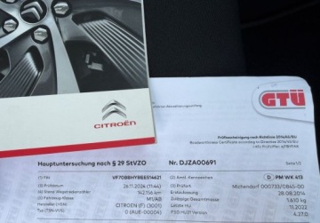 Citroen C4 Cactus Crossover 1.6 BlueHDi 100KM 2014 Citroen C4 Cactus 1.6 HDI 100KM Navi Climatronic Led Bezwypadkowy Dla wyma, zdjęcie 30