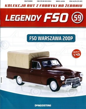 LEGENDY FSO nr 59 - FSO WARSZAWA 200P