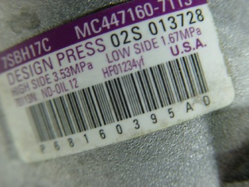 CHARGER 15- 3.6 KOMPRESOR KLIMATIZACE 68160395AD