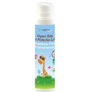 Organiczny Krem na słońce Azeta Bio 50 SPF 100ml 132g