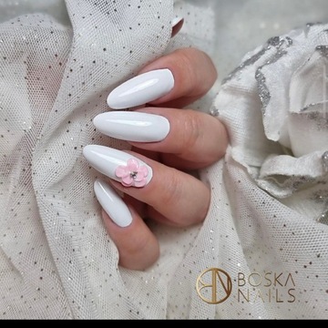Лак Boska Nails Гибридный 6мл Белый Ангел 301