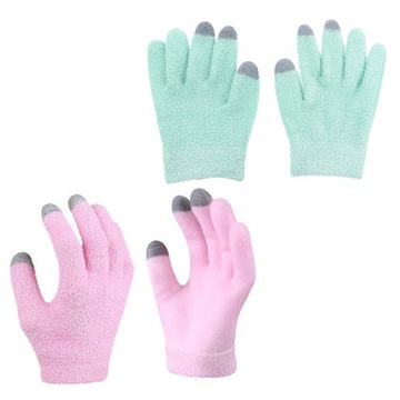 RĘKAWICE DO KĄPIELI DŁONI BEAUTY NAWILŻAJĄCE ŻEL