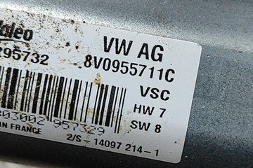AUDI Q4 SUV F4B E-TRON MOTOR STĚRAČE ZADNÍ OKNO 8V0955711C 2021 2574