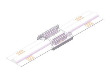 ZŁĄCZKA DO TAŚM LED COB NEON CCT WHITE ZATRZASKOWA