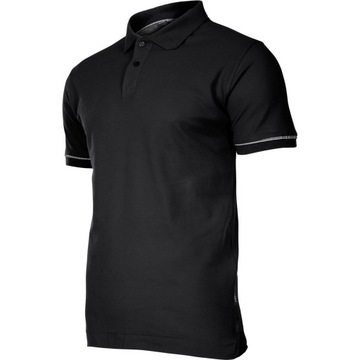 Koszulka Polo czarna bawełniana Lahti Pro L40303 XL