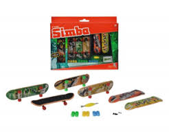 Мини-скейтборды Набор из 6 скейтбордов Simba