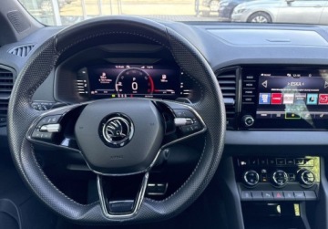 Skoda Karoq Crossover Facelifting 2.0 TSI 190KM 2022 Skoda Karoq Sportline, Keyless, Matrix, DCC, Podgrzewana Szyba 2.0 Benzyna, zdjęcie 11