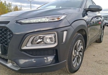 Hyundai Kona I Crossover 1.6 GDi Hybrid 141KM 2019 Hyundai Kona 1.6 GDI Hybrid aut. DCT Salon PL 1 wlasciciel 1 rejestracj, zdjęcie 24