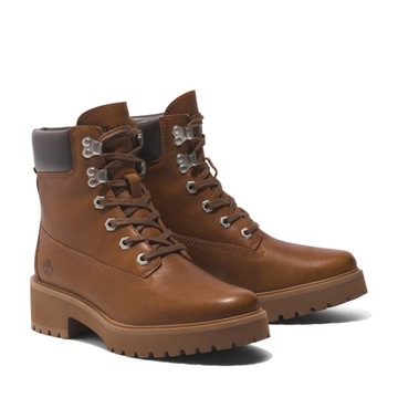 BUTY damskie TIMBERLAND trekkingowe zimowe SKÓRZANE Carnaby Cool 6in