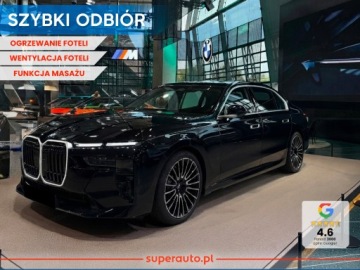 BMW Seria 7 G70 Sedan Facelifting 3.0 740 400KM 2026 740 xDrive 3.0 (400 KM)| Aktywna wentylacja foteli przednich