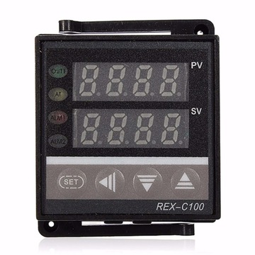 Цифровой ПИД-регулятор температуры с ЖК-дисплеем REX-C100