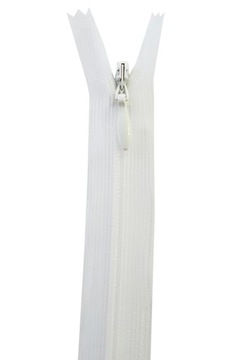 Zamek błyskawiczny kryty transp. C3 25 cm Ivory