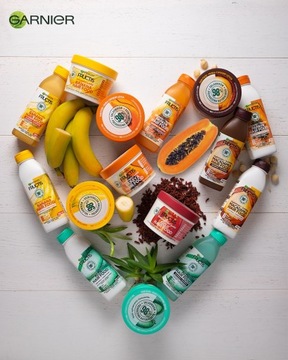 Zestaw szampon odżywka Garnier Hair Food Banana