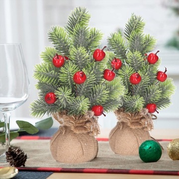 РОЖДЕСТВЕНСКАЯ ЕЛКА НА СТОЛБА, РОЖДЕСТВЕНСКАЯ ФИГУРКА, ПЛАТЬЕ, 28 см