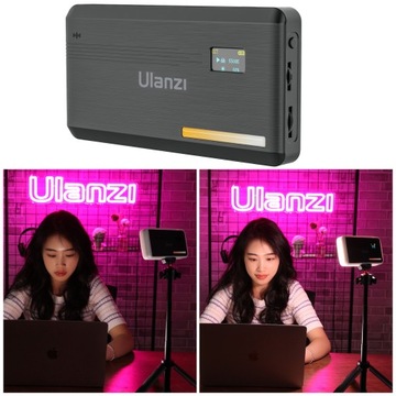 200 светодиодная видеолампа Ulanzi VL200 Bi-Color 5000 мАч