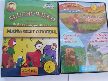 Zestaw CD MAMA UCZY CYFEREK + 3 BAJKI Słuchowisko