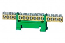 Listwa ochronna 15-mod.niska 15x16mm2 zielona