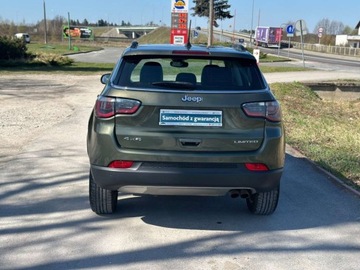 Jeep Compass II SUV 1.4 Multiair 170KM 2018 Jeep Compass Raty juz od 1200ZL Navi Radar Automat 170KM Skora full opcja, zdjęcie 13