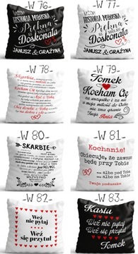 УЗОР ПОДУШКИ НА ДЕНЬ ВАЛЕНТИНА С ПРИНТОМ ПОДАРОК ​​50х50см