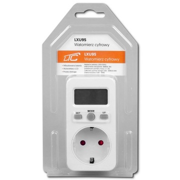 ЦИФРОВОЙ ВАТТМЕТР ИЗМЕРИТЕЛЬ ЭНЕРГИИ ТОКА